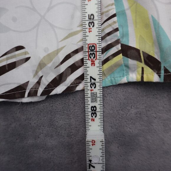 Dressbarn Dress Womens 4 Multicolor Sleeveless Scoop Neck Pleated Knee Length - Picture 4 of 16